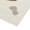Balta Rugs 5'3"x7' Kids' Lavoisier Abstract Modern Cream: Contemporary Low Pile Area Rug, Fade & Stain Resistant - 4 of 4