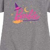 Girls' - Barbie - Barbie Witch Logo Graphic Short Sleeve Fleece Dress - 2 of 4