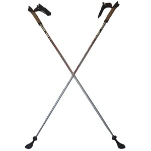 LEKI Nordic Walking Premier Titanium Walking Poles 120cm - 1 of 3