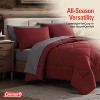 Coleman® 7 Piece Reversible Comforter & Sheet Set, All Season Bedding Set - 4 of 4