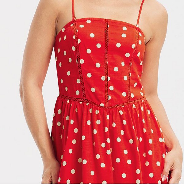 Vestido midi con tirantes desmontables para mujer - A New Day™ 5