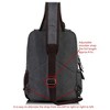 Generic Crossbody Bag Sling Bag Canvas Messenger Bag - 3 of 4