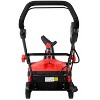 Dexmalle 120V 20Inch Corded Electric Snow Thrower with LED,Red - 4 of 4