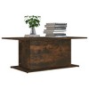 vidaXL Coffee Table Smoked Oak 40.2"x21.9"x15.7" Engineered Wood - 3 of 4