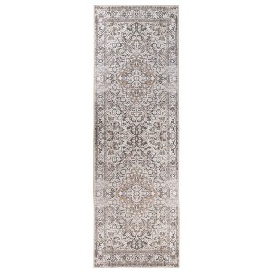 Geometric Floral Medallion Indoor Area Rug or Runner by Blue Nile Mills - 1 of 4