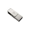 V7 Dual 128GB USB 3.2 Type C Flash Drive Gray (VF3128GTC) - 4 of 4