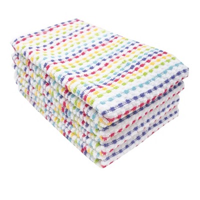 John Ritzenthaler Co. Pebble Cotton Terry Bar Mop Kitchen Towel Set of Four