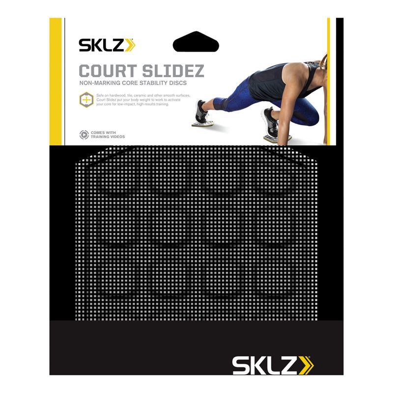 SKLZ Court Slidez - Black/Gray, 3 of 10