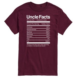 Men's - Instant Message - Uncle Facts Short Sleeve Graphic T-Shirt - 1 of 4
