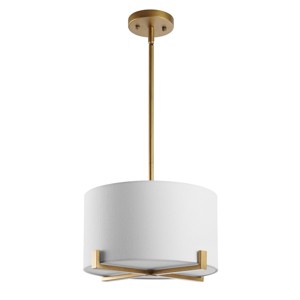 Rema 3 Light 14" Pendant - PND4111 - Oil Rub Bronze - Safavieh - 1 of 4