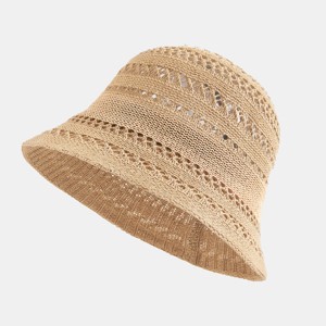 Women's Perfect View Straw Bucket Hat - Cupshe - 1 of 4
