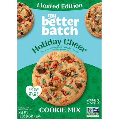 My Better Batch Holiday Cheer Cookie Mix - 16oz