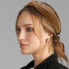 Unique Bargains Textured Cotton Knot Headband Soft Hairband for Women 1.3 Inch Wide 1Pcs - 3 of 4