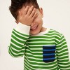 Toddler Stripe Pullover Sweatshirt - kate spade new york x Target Green/White - 4 of 4