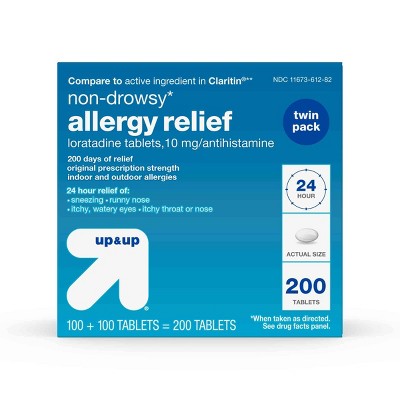 Loratadine Allergy Relief Tablets - 200ct - up & up™