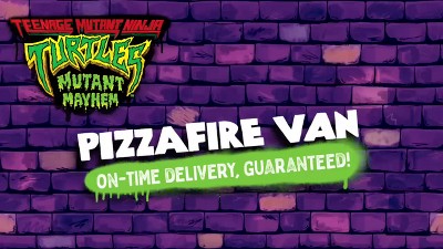 Tortue Ninja Camion - Pizza Fire Van