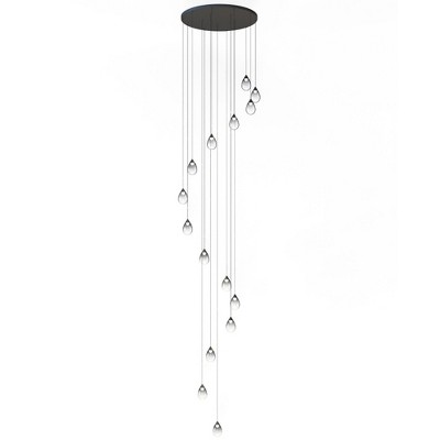 ET2 Lighting Dewdrop 15 - Light Pendant in  Black