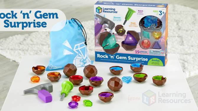 Learning Resources Rock &#39;n&#39; Gem Surprise, 2 of 8, play video