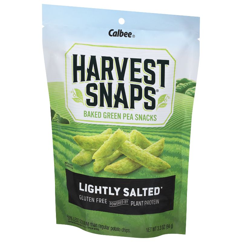 Harvest Snaps Green Pea Snack Crisps Lightly Salted - 3.3oz, 4 of 7