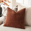 LISM Throw Pillow Covers 2-Pack Chenille Decorative Pillowcases Accent Cushion Cover for Home - 4 of 4