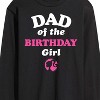 Men's - Barbie - Dad of The Birthday Girl Long Sleeve Graphic T-Shirt - 2 of 4