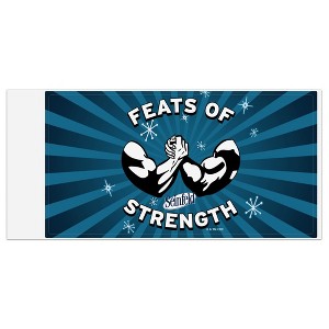 Seinfeld Feats Of Strength Automotive Bumper Sticker - 1 of 4
