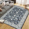 Area Rug for Hallways Kitchen Non Slip, Soft Floral Carpet Washable Rugs with Rubber Backing for Kitchen, Hallways, Laundry, Bedroom, Bathroom - 3 of 4