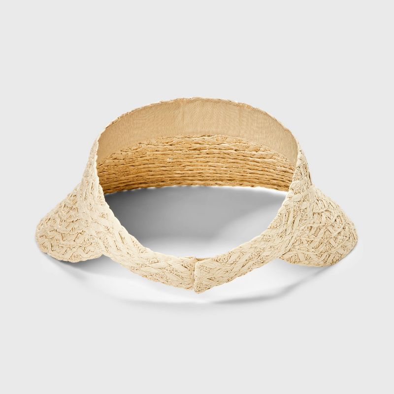 Straw Visor Hat - A New Day™, 4 of 7
