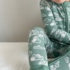 tiny knot co. Newborn, Infant Gender Neutral Buttery Soft Convertible Romper Foldover Mittens & Footies with Grippers TENCEL Modal One Piece Pajamas - 2 of 4