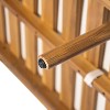 PAGED Outdoor Dining Chairs Modern Outdoor Patio Chairs with Wood Frame, Cushions for Garden, Balcony - 4 of 4