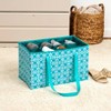 The Lakeside Collection Shoe Storage Bin With Fashion Prints - 3 of 3
