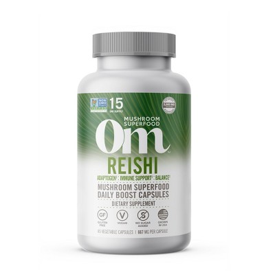 Om Mushrooms Reishi Superfood Dietary Supplement - 45ct