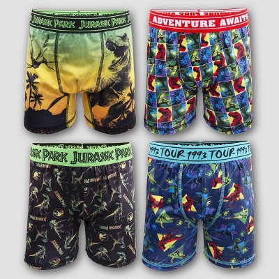 Boys' Jurassic World 4pk Underwear - 4 : Target