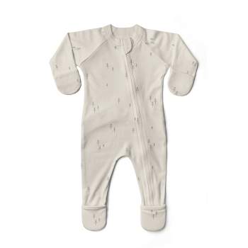 Goumikids Viscose Organic Cotton Sleep and Play Footie - Mountain Collection