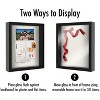 Americanflat Shadow Box Frame with shatter-resistant glass - Available in a variety of sizes and styles - 4 of 4