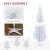 NicBex 6ft Prelit Artificial Christmas Tree with 390 Branch Tips, 200 LED Lights and Plastic Stand for Indoor - 4 of 4
