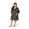 Linum Kids 100% Polyester SUPER PLUSH Double Brushed Hooded Bathrobe - 3 of 4