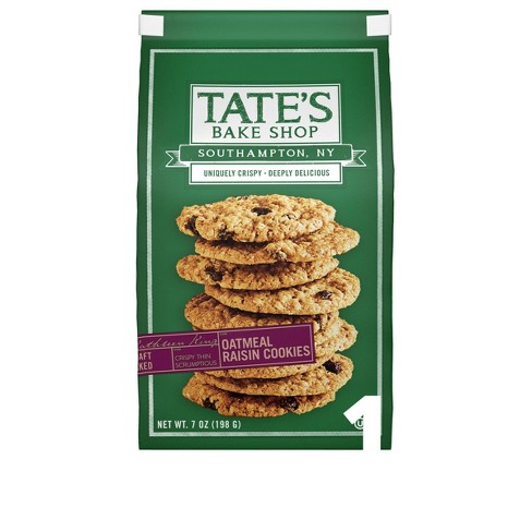 Tate S Bake Shop Oatmeal Raisin Cookies 7oz Target