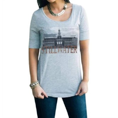Women's Oklahoma State University Landmark Tee - Gameday Couture