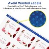 Avery Glossy Clear Arched Square Labels with Sure Feed, 2" x 2-3/16" - 4 of 4