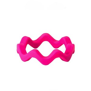 Chewigem Chew Bangle Wave, Pink - 1 of 4