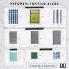 Design Imports  Chambray Dishtowel Set 3 Piece, 20X30", Gray Chambray - 4 of 4