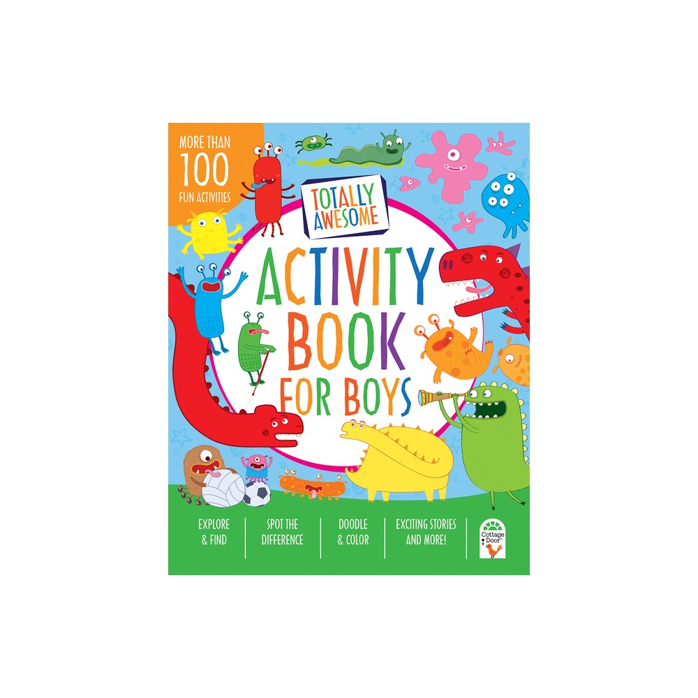 Totally Awesome Activity Book for Boys - by Parragon Books (Paperback)