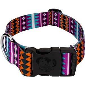 Country Brook Petz HossFit Jr Wide Deluxe Dog Collar - Country and Western Collection - 1 of 4