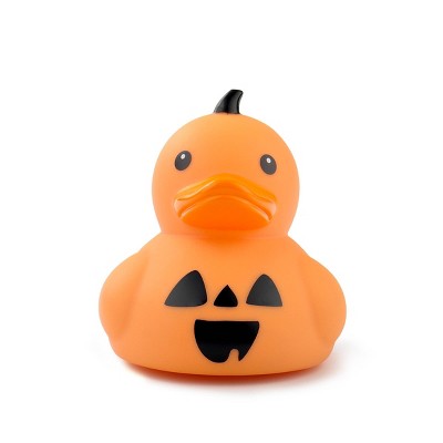 Image of Halloween Pumpkin Rubber Duck - Bullseye's Playground™