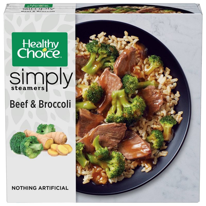 Healthy Choice Simply Steamers Frozen Beef &#38; Broccoli - 10oz, 1 of 5