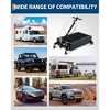 Low Profile Oil Drain Pan with Electric Pump, Heavy-Duty Metal Oil Change Pan for Cars,Folding Handle, 8FT Hose for Cars, SUVs, Trucks, Buses, RVs - 4 of 4