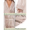 PAVILIA Soft Plush Women Fleece Robe, Cozy Warm Housecoat Bathrobe, Fuzzy Female Long Spa Robes - 3 of 4