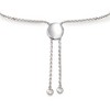 Ross-Simons 0.15 ct. t.w. Black Diamond Bar Bolo Bracelet in Sterling Silver Size - 3 of 4