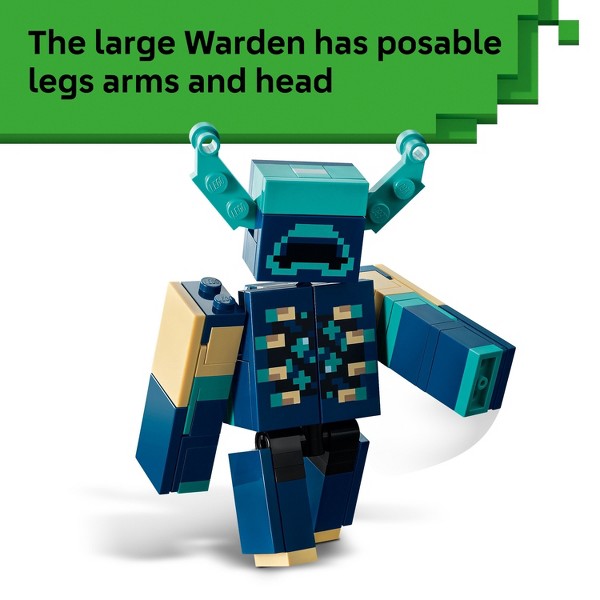 LEGO Minecraft El Encuentro con el Warden Set de Construcción 21274 5